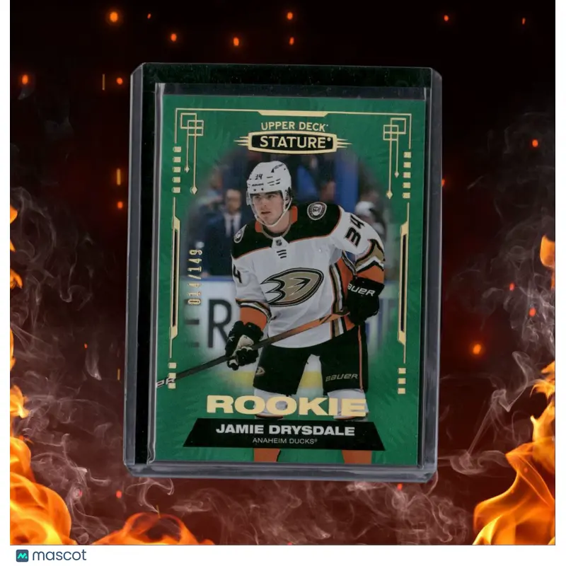 2021-22 Upper Deck Stature Jamie Drysdale Green Rookie 014/149 #147