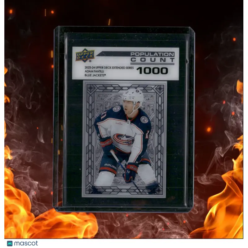 2023-24 Upper Deck Adam Fantilli Population Count 1000 Rookie /1000 #PC-89
