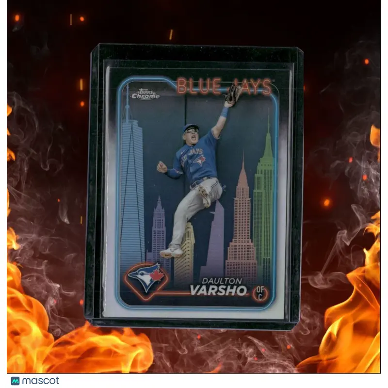 2024 Topps Chrome Fanatics Daulton Varsho Big Apple Refractor #140