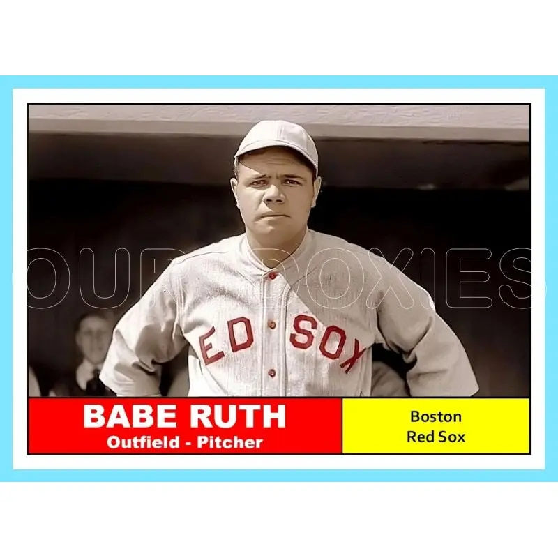 Babe Ruth 1961 Topps Custom Card - 4278