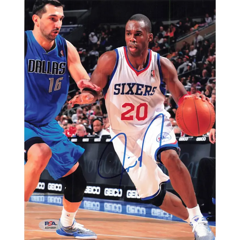 Jodie Meeks signed 8x10 photo PSA/DNA Detroit Pistons Autographed