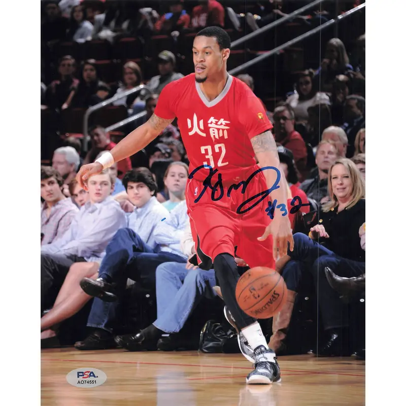 K.J Mcdaniels signed 8x10 photo PSA/DNA Autographed Basketball