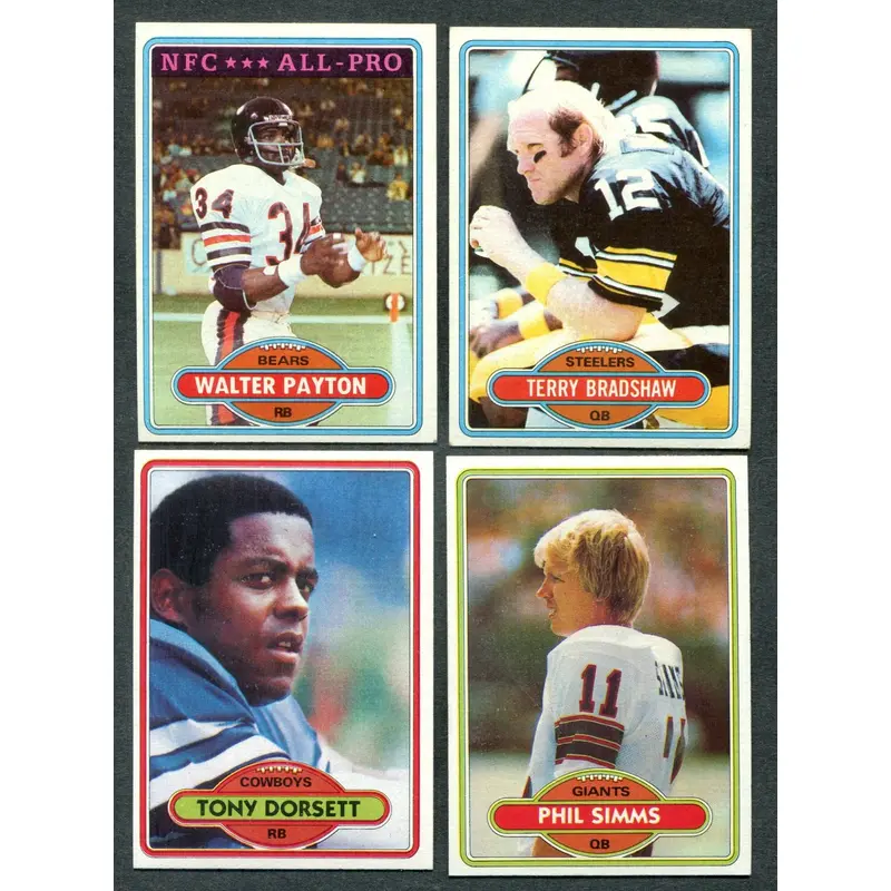 1980 Topps Football Complete Set EX EX/MT (660) (25-009)