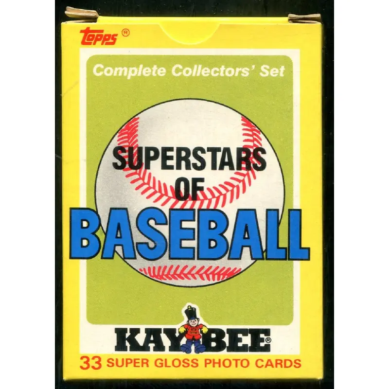 1987 Topps Baseball Kay-Bee Toys Superstars of Baseball Factory Set