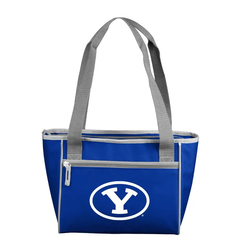 BYU Crosshatch 16 Can Cooler Tote