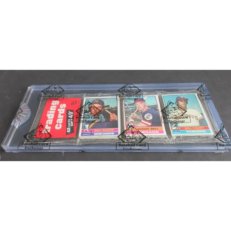 1976 Topps Baseball Unopened Rack Pack (BBCE)