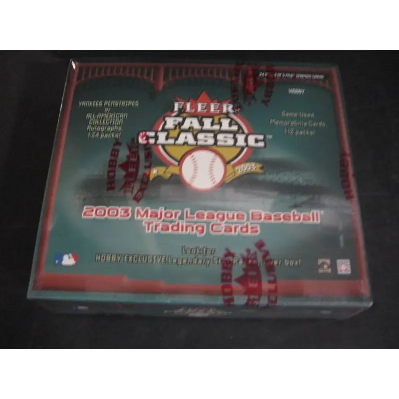 2003 Fleer Fall Classic Baseball Box (Hobby)