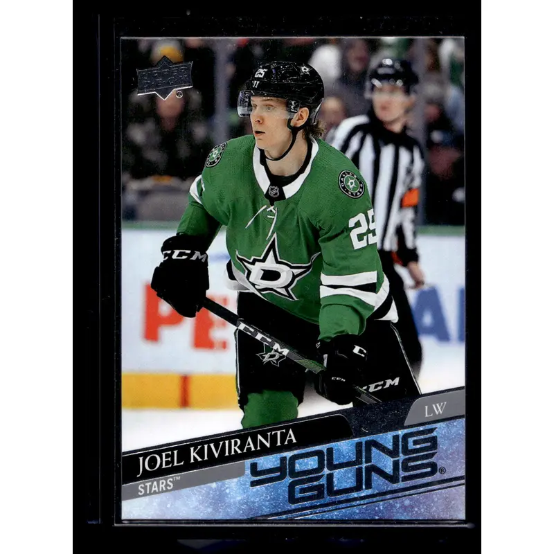 2020-21 Upper Deck Young Guns - Joel Kiviranta #207 RC