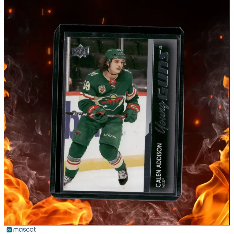 2021-22 Upper Deck Calen Addison Young Guns (D) Rookie #227