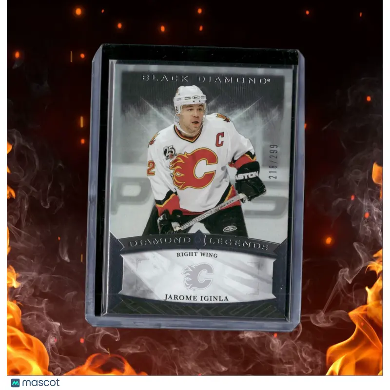 2023-24 Upper Deck Black Diamond Jarome Iginla Legends 218/299 #BDL-JI