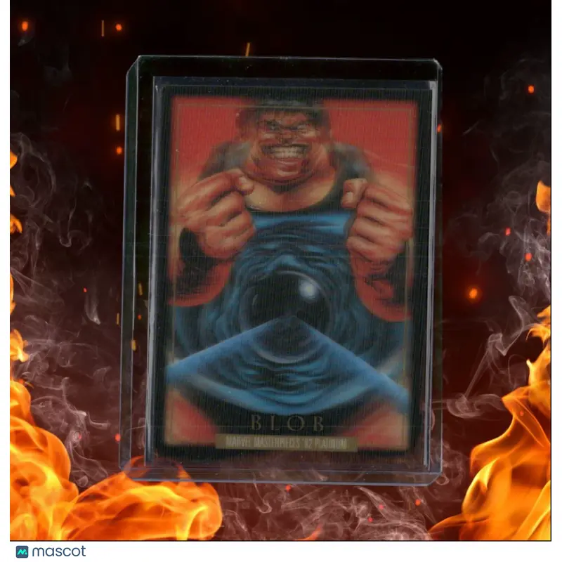 2024 Marvel Masterpieces '92 Platinum Blob Blue Lenticular #1