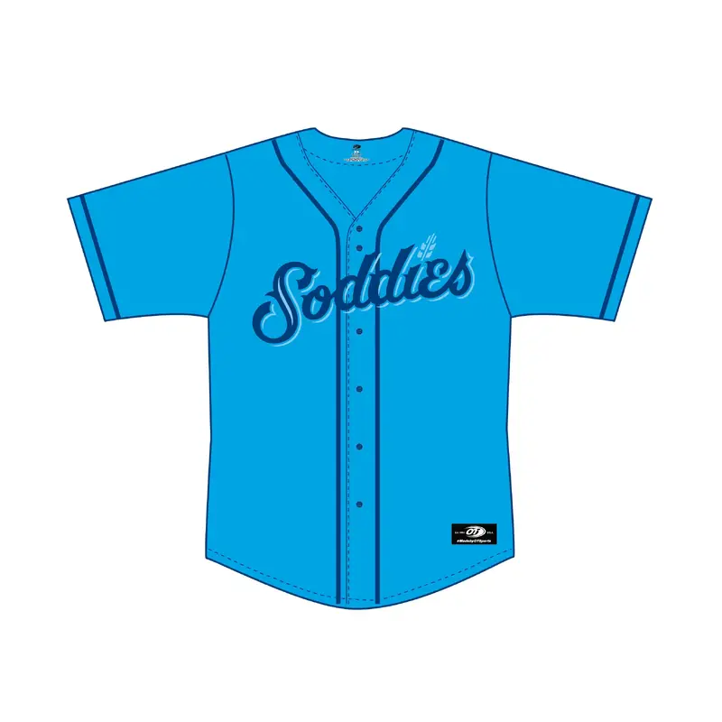 Amarillo Sod Poodles Blue Tonal Sublimated Jersey