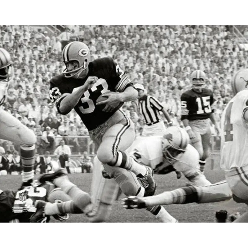 Jim Grabowski "Up the Gut" (1968) Green Bay Packers Premium Poster Print - Photofile Inc.
