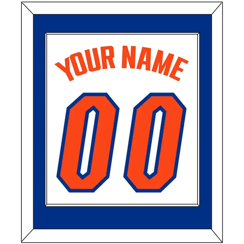 Florida Basketball Name & Number - Home White (2017-2018) - Single Mat 1