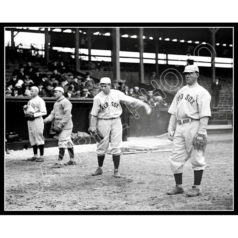Tris Speaker Duffy Lewis 8X10 Photo - Gardner Wagner Red Sox - 1732