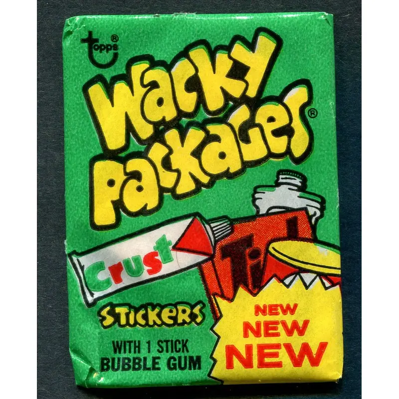 1974 Topps Wacky Packages Unopened Series 9 Wax Pack
