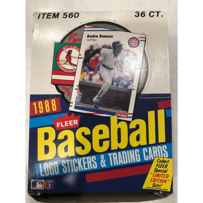 1988 Fleer Baseball Wax Box