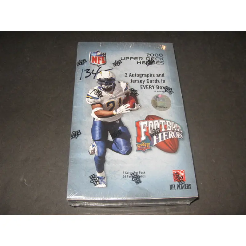 2008 Upper Deck Heroes Football Box (Hobby)