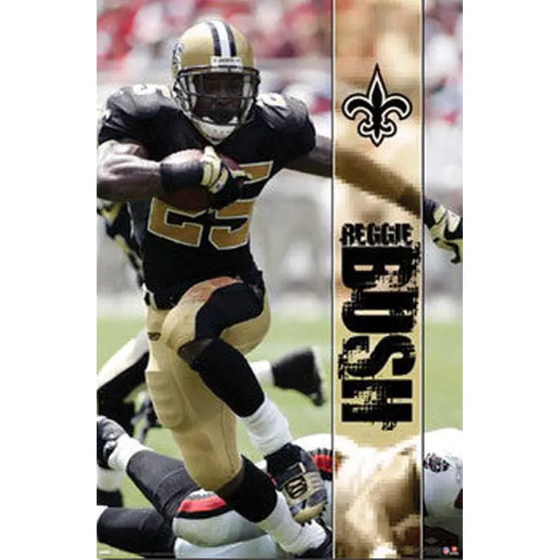 Reggie Bush "Action" NFL Action Poster - Costacos Sports
