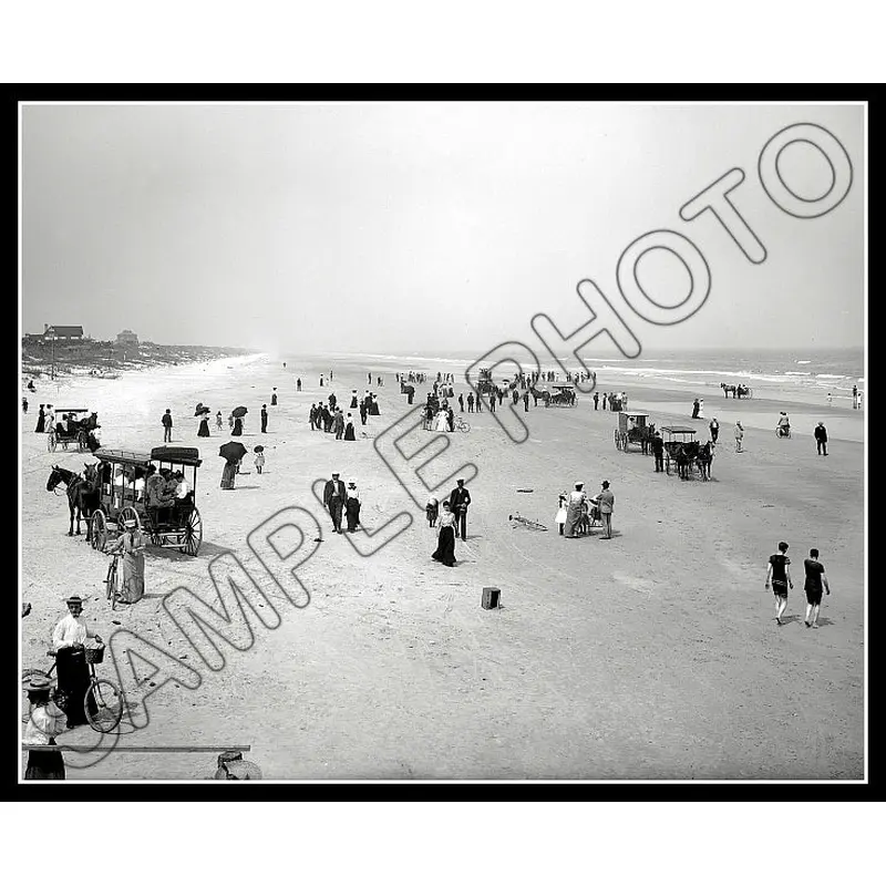 1904 Daytona Beach Florida 8X10 Photo - 2491