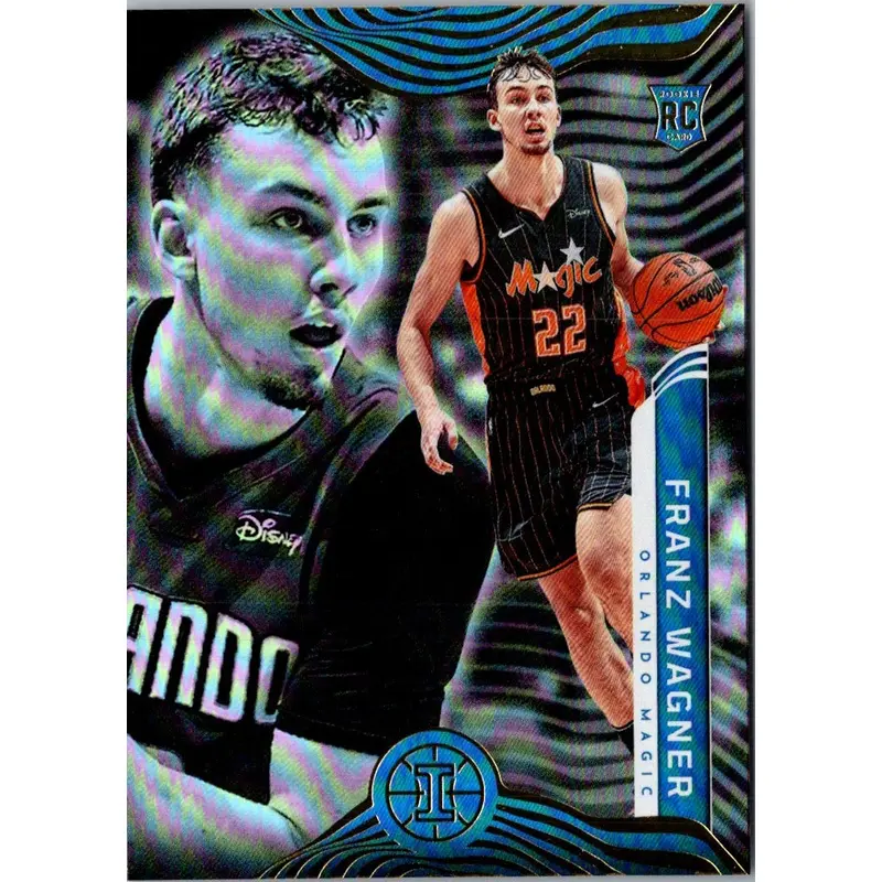 2021 Panini Obsidian Electric Etch Blue Flood Franz Wagner #158