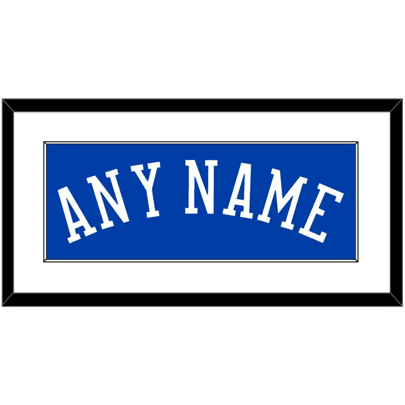 New York Name - Road Blue - Single Mat 1