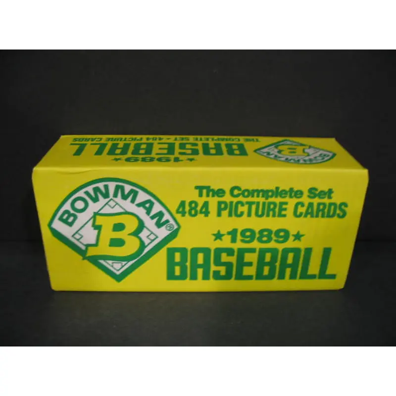 1989 Bowman Baseball Factory Set (Yellow) (Authenticate)