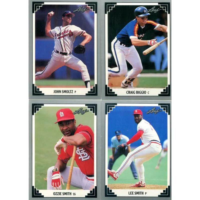 1991 Leaf Baseball Complete Set (528)