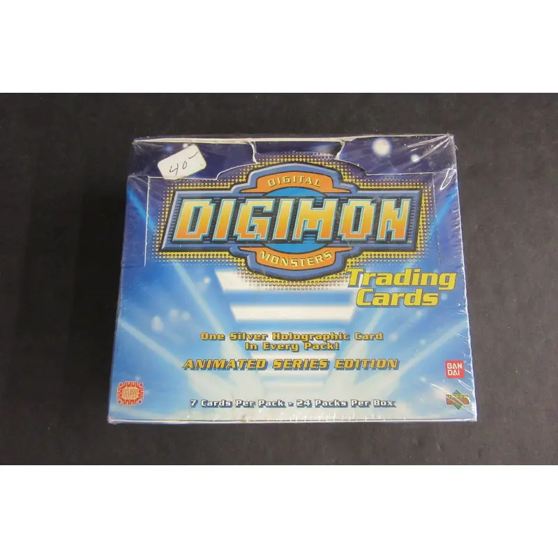 1999 Upper Deck Digimon Animated Series Trading Cards Box