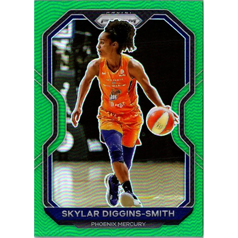2021 Panini Prizm WNBA Prizms Green Skylar Diggins-Smith #64