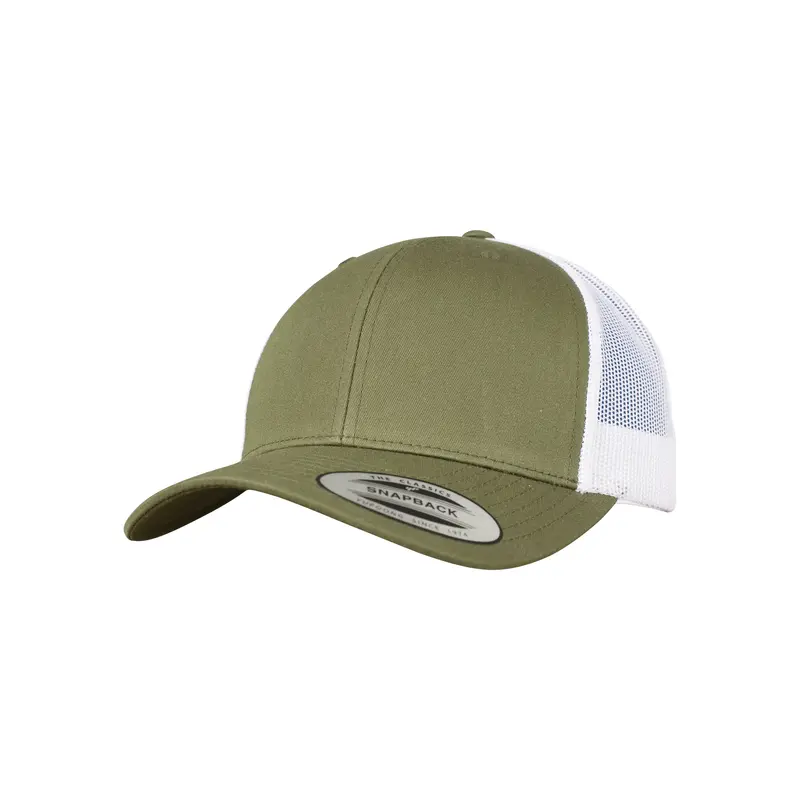 Retro Trucker 2-Tone - Olive/White