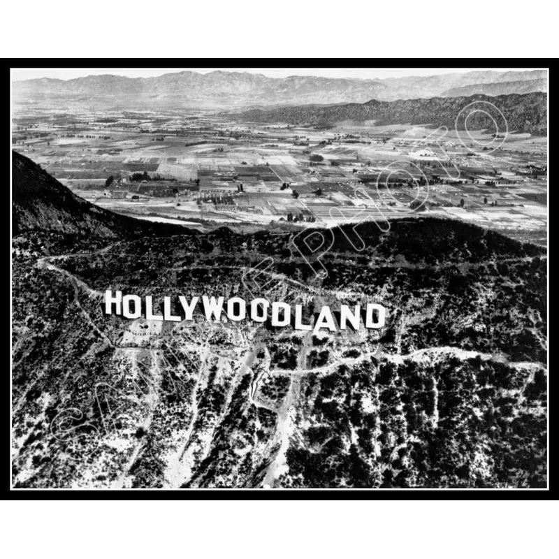 1923 Hollywood Sign 11X14 Photo - San Fernando Valley California - 2514