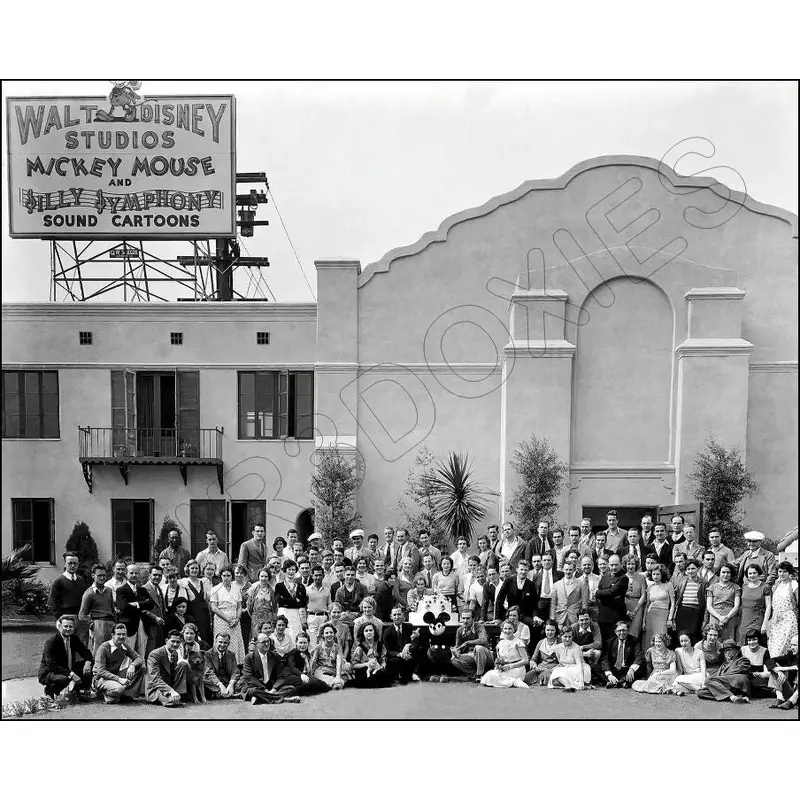 1932 Walt Disney Studios 8X10 Photo - Silver Lake California - 2730