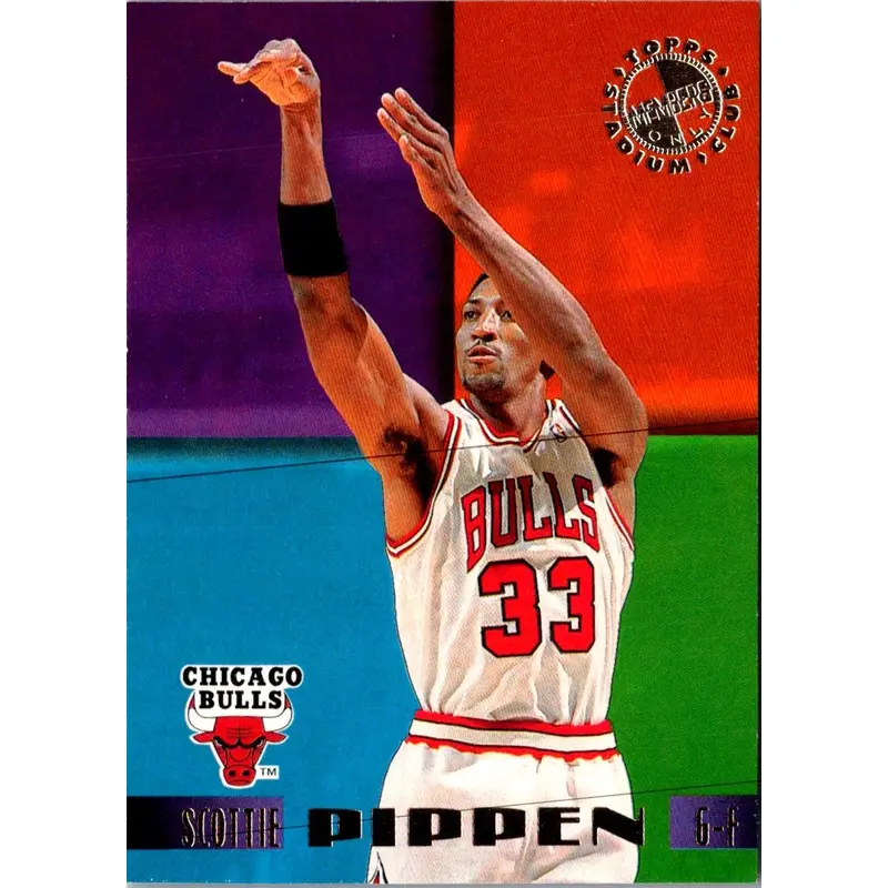 1994 Stadium Club Members Only 50 Scottie Pippen #13