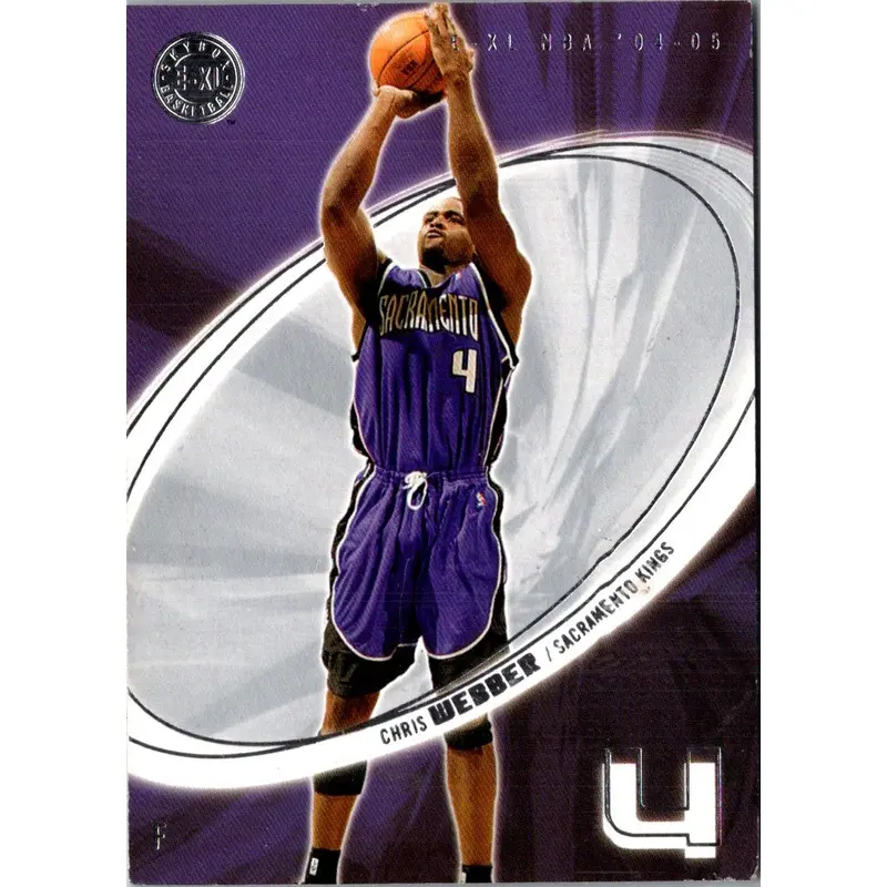 2004 SkyBox E-XL Chris Webber #63