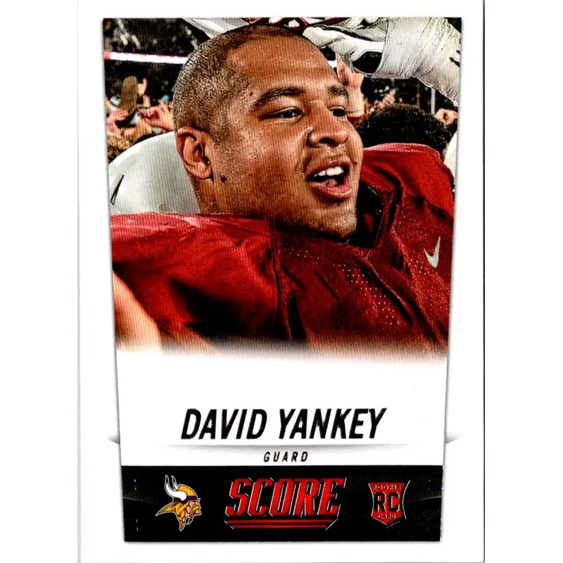 2014 Score David Yankey #360 Rookie