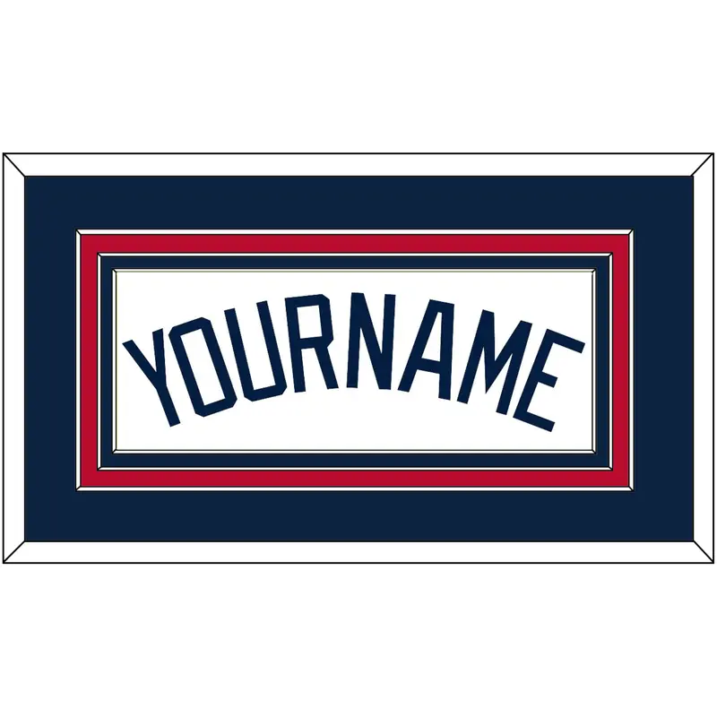 Atlanta Name - Home White - Triple Mat 3