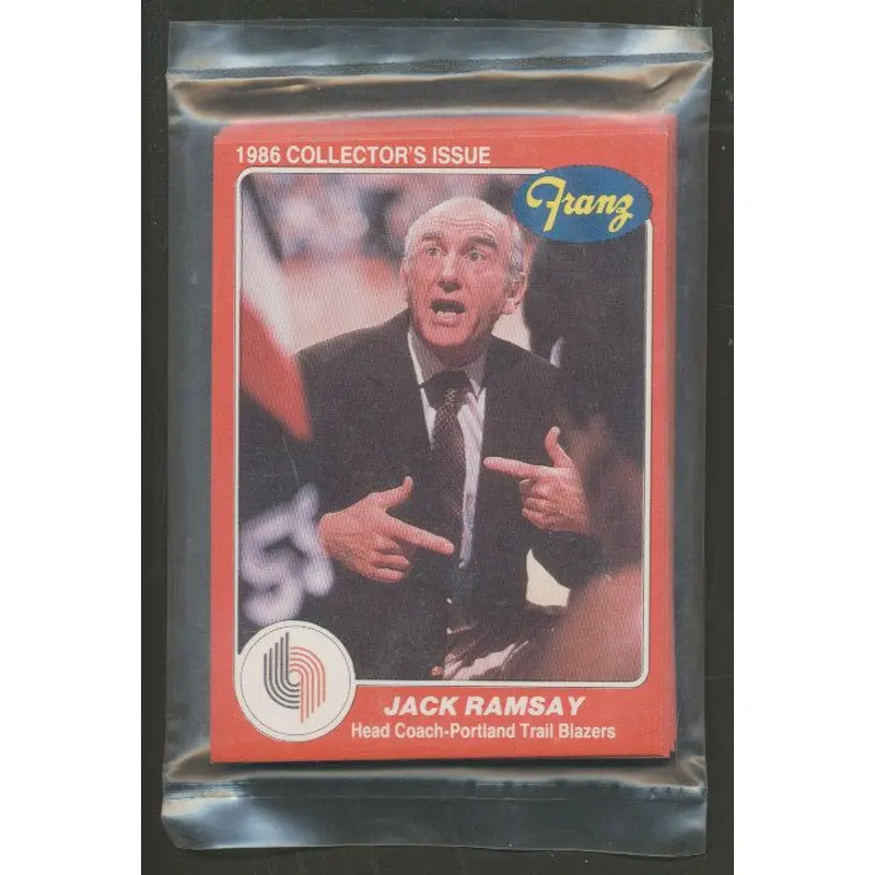 1985/86 Star Basketball Franz Trail Blazers  Bagged Set