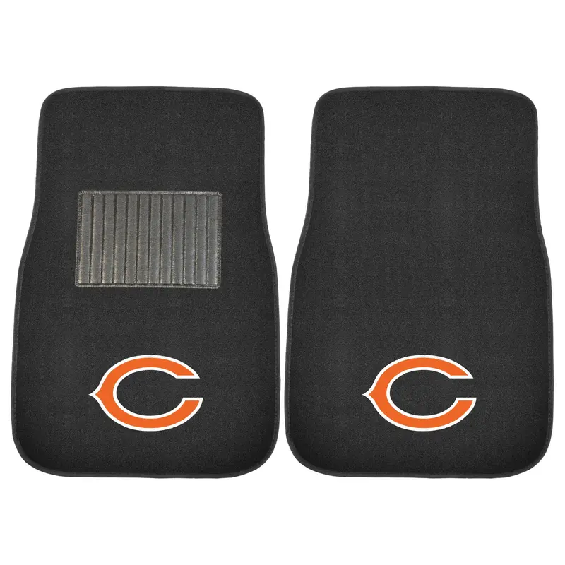 NFL - Chicago Bears 2-pc Embroidered Car Mat Set