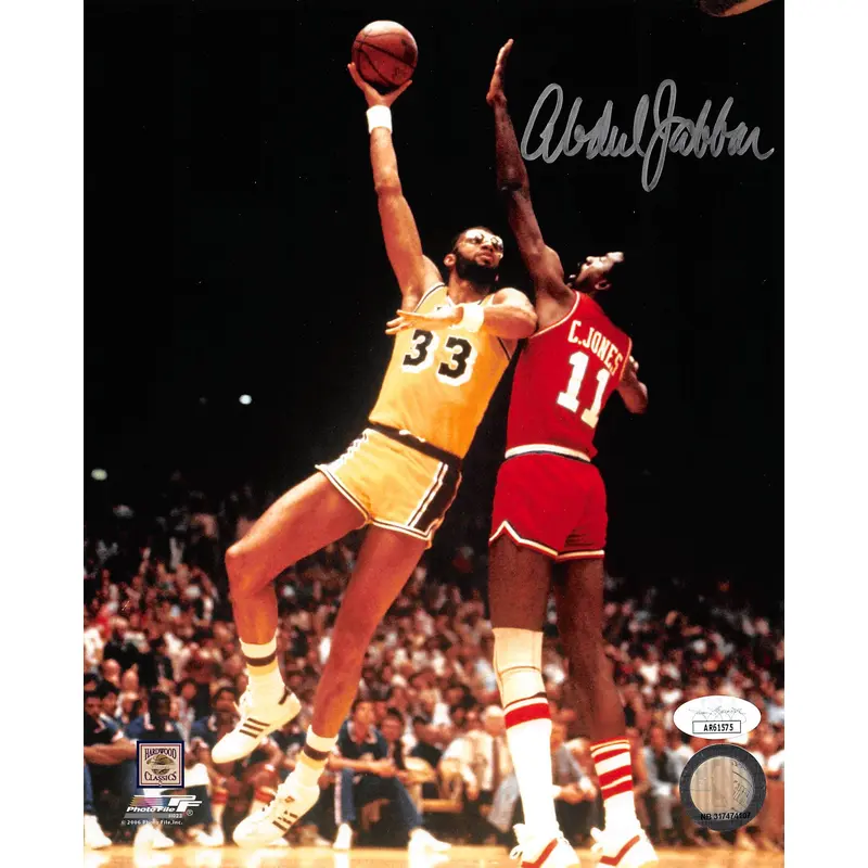 Lakers Kareem Abdul-Jabbar Authentic Signed 8x10 Photo Autographed JSA #AR61575