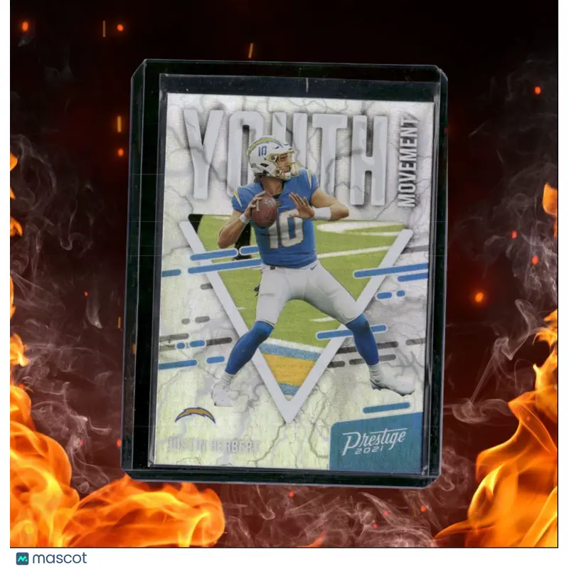 2021 Panini Prestige Justin Herbert Youth Movement #YM-15