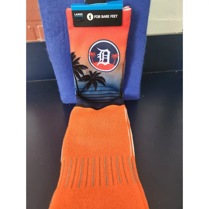 ST Logo Sunset Palm Adult Socks
