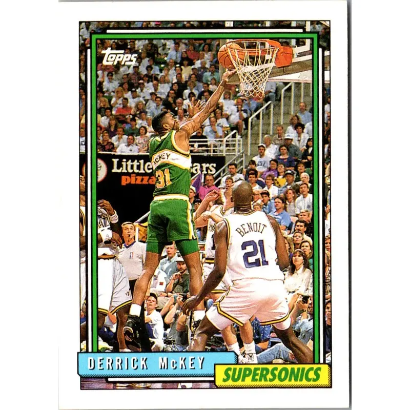 1992 Topps Derrick McKey #27