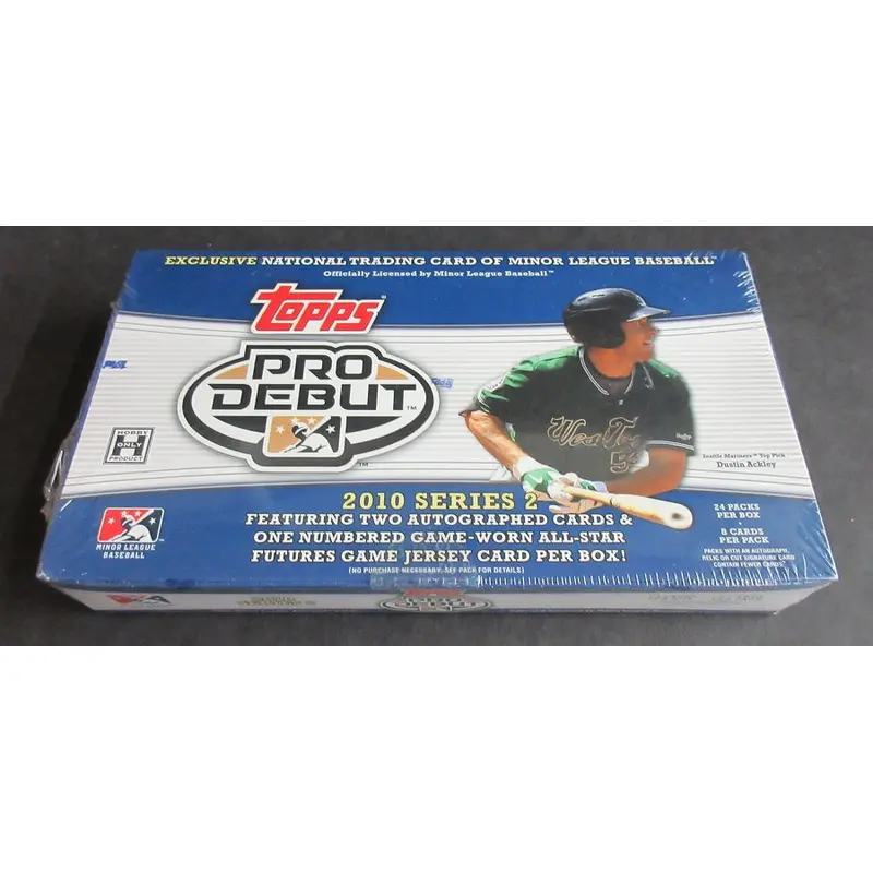 2010 Topps Pro Debut Baseball Series 2 Box (Hobby) (24/8)