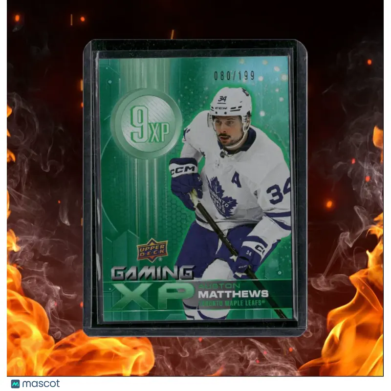 2024-25 Upper Deck Auston Matthews Gaming XP Green 080/199 #GXP-9