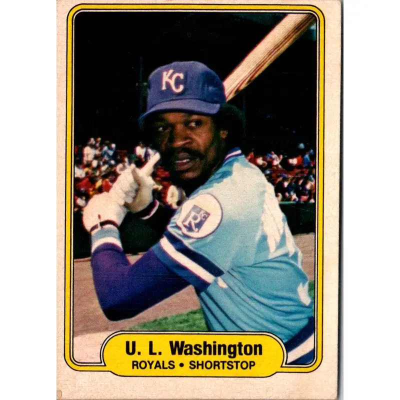 1982 Fleer U.L. Washington #424