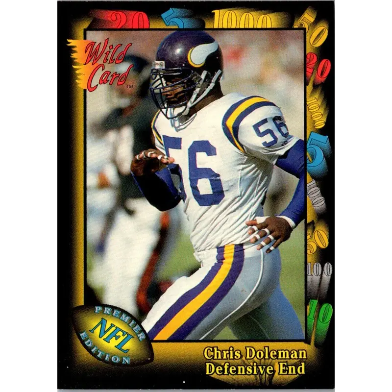 1991 Wild Card Chris Doleman #111
