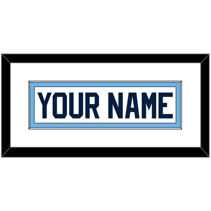 Maine Hockey Nameplate - Home White (1993-1994) - Single Mat 1