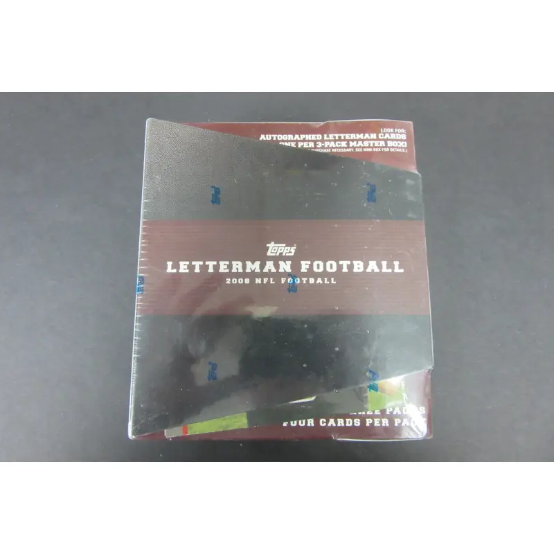 2008 Topps Letterman Football Box (Hobby)