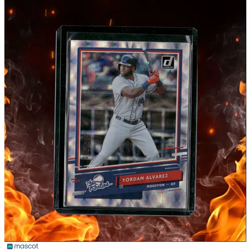 2020 Panini Donruss Yordan Alvarez Silver Rookie 080/349 #45